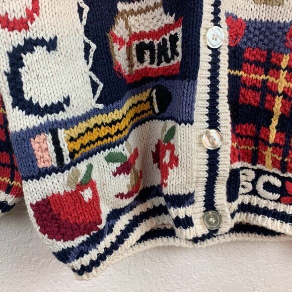 Krystal-Kobe Cable Knit Fall/Seasonal Cardigan - Picture 6 of 7